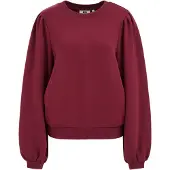 We fashion Sweat-shirt rouge foncé