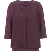 Goldner Chemisier aubergine