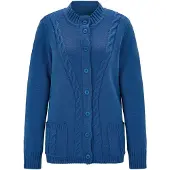 Goldner Cardigan bleu foncé