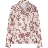 Hunkemoller Chemise de nuit beige / violet