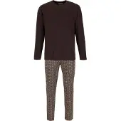 Pastunette Pyjama long brun foncé