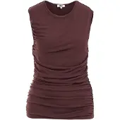 We fashion Haut aubergine