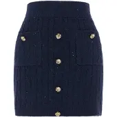 Faina Jupe bleu marine