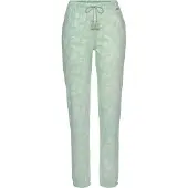 s.Oliver Pantalon de pyjama menthe / blanc