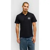 Quiksilver Stretch Short Sleeve Polo Noir L Homme