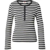 Levi's T-shirt 'ROONEY' anthracite / blanc