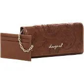Desigual Portefeuille Marron Pour Femme