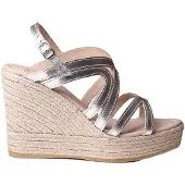 Toni pons Olimpia Esparto Wedge Sandals Argenté EU 42 Femme