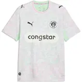 Puma T-Shirt fonctionnel menthe / rose / noir / blanc