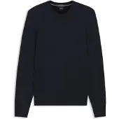 BOSS Pull-over 'Leno' bleu nuit