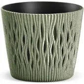 Prosperplast Flowerpot Sandy, plastic, Ø 22.5 cm, beige