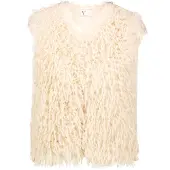 Vera Mont Gilet beige clair