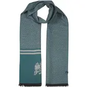 Lerros Écharpe gris chiné / vert