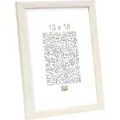 Deknudt Cadre photo en bois blanc clair 20x30 S41JL1