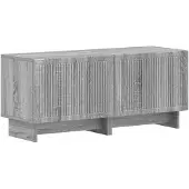 vidaXL : Meuble TV Sonoma, gris, en panneaux de particules