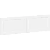 vidaXL Tête de lit murale UTRECHT, blanche, en bois composite