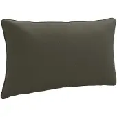 vidaXL , coussin lombaire PUTTEN, 1 pièce, 100 % polyester, anthracite