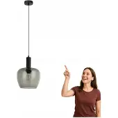 ITALUX APRICA PND-59769-BK-SG Lampe suspendue