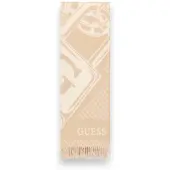 GUESS pour femme. AW5662POL03 Écharpe 60x180 taupe (OSFA), Beige, Casuel, Polyester