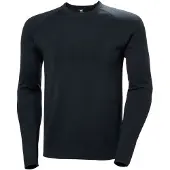 Helly Hansen Lifa Merino Knitevo pull à col rond, homme, noir