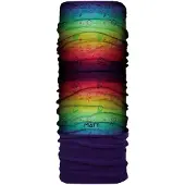 Matt Tour de cou en microfibre polartec Rainbow