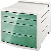 Esselte 2 Tiroirs Breeze Buc Grands Et Petits De Couleur