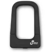Urban Prime Heavy Duty U Lock - Cadenas en U pour vélo, Aluminium, Noir