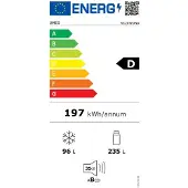Smeg RC20WDND - Réfrigérateur Combiné No Frost Inverter 331 L 200 Cm Blanc