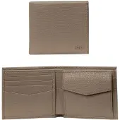 BOSS pour homme. 50573521 Portefeuille en cuir Derwil marron (OSFA), Casuel, Classique