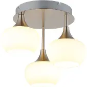 Globo Lampe de plafond en nickel Lui Conception