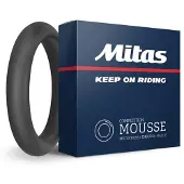 Mitas Mousse Standard Longlife, transparente, 110/90 - 19 pouces, transparente
