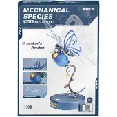 Rokr Puzzle mécanique 3D RoboTime Blue Butterfly