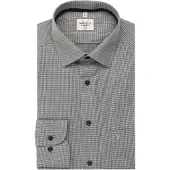 MARVELIS Modern Fit Chemise gris-vert, Carreau vichy