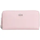 Lacoste porte-monnaie Zip Wallet Nidus rose