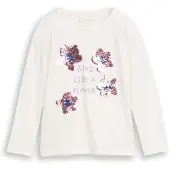 Tom Tailor T-Shirt mélange de couleurs / blanc