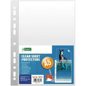 D.Rect Pochette transparente A5 50mic 100 pièces (348785) (A5, 100x)