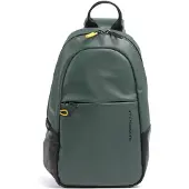 Mandarina Duck Eco Coated 16q Crossbody Vert Homme