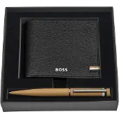 BOSS Parure HUGO (stylo bille & portefeuille)