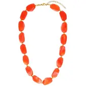 Lucardi Chaîne or / orange