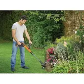 Black & Decker Black and Decker - Coupe-bordures à batterie 18V 2Ah Li-Ion 28cm POWERCOMMAND - STC1820EPC