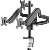Deltaco Support de bras pour moniteur à triple gaz avec inclinaison de 17 à 27 pouces
