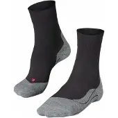 Falke Chaussettes de sport gris chiné / noir