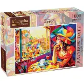 Magnolia Puzzle Rainbow Date - 1000 pièces jouet coloré