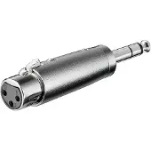 Pro Réducteur XLR vers jack -