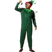 Atosa Flower Halloween Costume Woman Vert M-L Enfants