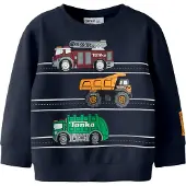 Name it Sweat 'NMMJORGE TONKA' marine / curry / vert / blanc