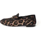 Lola Casademunt Mocassin beige / marron / brun foncé