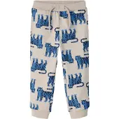 Name it Pantalon beige / gentiane / noir / blanc