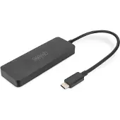Digitus DS-45333 MST Video Hub, 3 ports, USB-C - 3x HDMI, noir