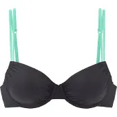 s.Oliver Hauts de bikini bleu clair / anthracite